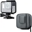 The frame mount housing case is specially designed for GoPro Hero 5/6/7 Black White Silver and Hero (2018), not fit for other models. The Package includes a frame mount housing case with bracket accessories and a portable mini camera bag.